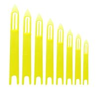 FOMIYES Juego de 8 Lanzaderas para Reparar Redes de Pesca Herramienta Portátil para Tejer Redes Tamaño 1-8 Material Duradero Color Aleatorio Adecuado para Aficionados Pesca