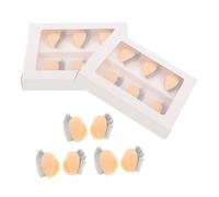 FOMIYES Juego De 9 Pares De Pestañas Postizas De Simulación Maniquí De Entrenamiento Extensión De Párpados Práctica De Párpados Formación De Técnico En Pestañas Formación De