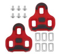 FOMIYES Juego de Calas para Bicicleta de Carretera y Montaña Placa de Pedal Antideslizante de TPU y Nailon Resistente Compatible Pedales Automáticos Accesorio Ligero para Ciclismo
