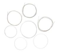 FOMIYES Juego de Cuerdas Sonido Claro y Mayor Durabilidad para Oud de Aleación de Cobre Plateado Nylon, Conjunto Completo de 10 Cuerdas, Accesorios para Instrumentos Musicales