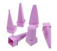 FOMIYES Juego de Mandriles Portátiles para Envolver Alambre de Metal, Herramienta para Formar y Doblar Alambres en Joyería Diy, Set de 6 Piezas para Manualidades Creativas