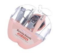 FOMIYES Juego De Manicura De 9 Piezas Cortaúñas De Acero Inoxidable Con Estuche De Almacenamiento Cortadores Para Uso Diario