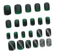 FOMIYES Kit Uñas Postizas Elegantes Uñas Postizas Desmontables Decoración Para Mujeres