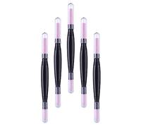 FOMIYES Lápiz Pulidor de Cuarzo Doble Cabezal 5 Piezas Herramienta para Eliminar Cutículas y Muerta Pómez para Pedicura y Manicura Suministros para Cuidado de Uñas