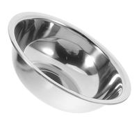 FOMIYES Lavabo Redondo de Acero Inoxidable de 29cm para Remojo de Pies Gran Capacidad, Portátil y Multifuncional para Uso Doméstico y Lavado de Ropa