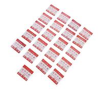 FOMIYES Lentes de Repuesto para Reloj 21 Piezas, Lente Plana y Redonda de Vidrio Transparente, Antirayaduras, Accesorios para Reparación de Relojes, Tamaño 35-45 Mm, para Pulsera y Reloj