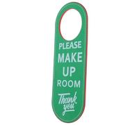 FOMIYES Letrero Colgante de Puerta Doble Cara No Molestar para Hotel, Señal Reversible de Puerta, Cartel de Suspensión Seguro y Resistente para Oficinas, Bares y Cafeterías