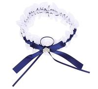 FOMIYES Liga de Novia Encaje Lazo para Mujer Correa Pierna de Boda para Anillos de Boda