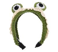 FOMIYES Linda Diadema De Rana De Punto Suave Aro De Spa Pelo Diadema Facial De Rana Para Lavarse La Cara Yoga y Cuidado Piel Accesorio Encantador Cabello