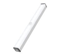 FOMIYES Luz Nocturna Sensor de Inducción Usb, Lámpara de Pared de Luz Fría de 10 Cm para Baño, Pasillo y Armario, Luz de Noche Recargable para Hogar