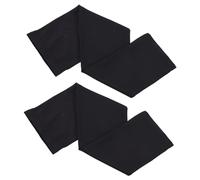 FOMIYES Mangas para Brazo de Verano Transpirables Protección Solar Seda Fría Manga Deportiva Ligera y para Ciclismo Senderismo y Conducción al Aire Talla Color Negro
