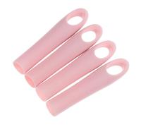 FOMIYES Mango de Trapeador y Escoba 16 Mm Plástico Antideslizante Orificio para Colgar, Repuesto 4 Piezas para Limpieza Doméstica y Profesional