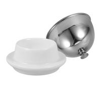 FOMIYES Mantequera Plato de Cerámica para Condimentos y Recipiente Multifuncional para Cocina Práctica