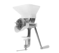 FOMIYES Máquina Manual Control Preciso de Diámetro , Estructura Resistente de Hierro y Plástico para Hacer Pellets de Alimento para Aves para Granjas y Patios Traseros