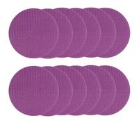 FOMIYES Marcadores Circulares Morados para Alfombra 100 MM 36 Unidades Adhesivos de Nylon Antideslizantes para Aulas y Jardín de Infancia Ayudas Visuales para Organizar y Enseñar