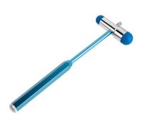 FOMIYES Martillo de Diagnóstico Médico de Doble Cabezal Azul Herramienta Manual para Exámenes Neurológicos Martillo de Reflejos de Rodilla Portátil para Pruebas Clínicas Precisas
