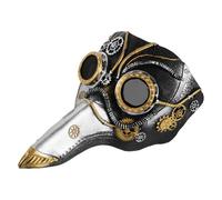 FOMIYES Máscara de de plaga del doctor de la peste cabeza steampunk mascarillas accesorio de cosplay de máscara de doctor steampunk