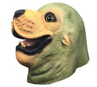 FOMIYES Máscara de Disfraz de Cabeza de Foca Peletera Realista, Talla Única Ajustable, Material Seguro de Piel Sintética, para Fiestas de Carnaval y Sesiones Fotográficas Familiares