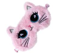 FOMIYES Máscara De Ojos De Gato Para Antifaz Para Dormir De Peluche Diseño De Dibujos Animados Hora Del Almuerzo Cubre Ojos Para Dormir Encantador