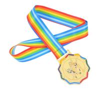FOMIYES Medalla de Premio Adolescentes en Competencias de Patinaje con Diseño Elegante, Aleación de Zinc Dorada, Ligera y Duradera para Ceremonias de Premiación
