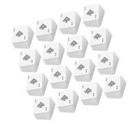 FOMIYES Mini Baraja de Cartas de Juego 5,5x4,5 Cm, Paquete de 24 Unidades, Papel Recubierto Resistente, Mini Cartas para Viaje, Fiesta y Entretenimiento Social