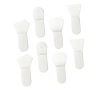 FOMIYES Mini Brochas Para 8 Unidades Silicona Forma De Pala Abanico Lengua Facial