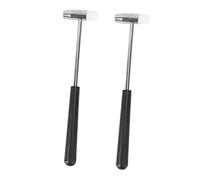 FOMIYES Mini Martillo Reparador de Relojes, Herramienta Compacta de Material, 2 Piezas, para Correas Metálicas y Esferas, Uso Profesional y Personal, Color Base Color Aleatorio