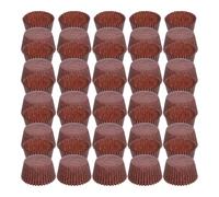 FOMIYES Mini Moldes para Cupcakes de Papel para Hornear, 500 Piezas Marrón Medio, Ideales para Panaderías y Festivales de Postres