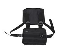 FOMIYES Mochila Organizadora para Tijeras y Herramientas de Peluquería, Negra, Compacta y Portátil, Tipo Chaleco, para Profesionales y Estilistas en Salón o Barbería