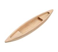 FOMIYES Modelo de Barco de Madera para Decoración y Manualidades, Ligero Forma Simple, Adecuado para Colección de Barcos y Decoración de Dormitorio