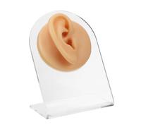 FOMIYES Modelo De Oreja De Silicona: Oreja Realista Para Practicar Perforaciones - Accesorio De Entrenamiento De Perforación - Modelo De Exhibición De Joyas Para Exhibir Aretes (derecha)