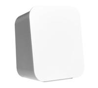 FOMIYES Organizador de Pared Multifuncional para Baño con Tapa, Caja Dispensadora de Discos de Algodón de Color , Contenedor de Almacenamiento sin Taladro para Hisopos y Artículos