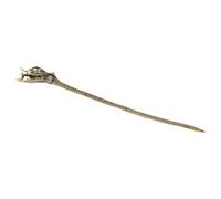 FOMIYES Palillo de Pelo de Dragón Chino Hecho a Mano en Metal, Horquilla para Recogidos de Novia y Peinados Asiáticos Tradicionales en Celebraciones y Fiestas