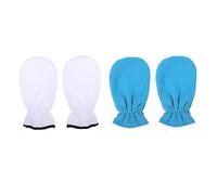 FOMIYES Paquete de 2 Guantes de Parafina Accesorio de Queroterapia Guantes de Cera Lavables Kit Hidratante para Cutículas de Manos Crema de Belleza