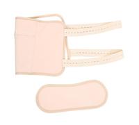 FOMIYES Paquete de Aceite de Ricino Reutilizable para Cuidado de Cintura y Cuello Envoltura y Amigable para Yoga y Relajación de Unidades con Botón y Cierre