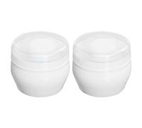 FOMIYES para Polvos de Talco 2 Piezas para Bebés y Portátil para Aplicación Uniforme del para Baby Shower