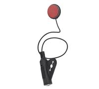 FOMIYES Pastilla Piezoeléctrica para Guitarra Acústica, Transductor Compacto sin Perforación, Accesorio Negro para Ukelele, Kithara y Cajón, Captador de Sonido para Instrumentos Musicales
