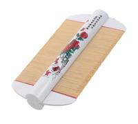 FOMIYES Peine De Bambú Peine Anticaspa De Doble Cara Para Cabello Fino Cepillo Autolimpiable Para Masajear El Cabelludo Para Mascotas y