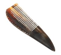 FOMIYES Peine de Cuerno de Yak Peine de Masaje Cabelludo Herramienta de Peluquería para Peinado Casa o Salón de Belleza