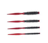 FOMIYES Peine De Rodillo De Madera Maciza Ideal Para Cabello Rizado 4 Unidades Ergonómico