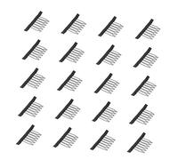 FOMIYES Peines Para Peluca Pinzas Para Dientes De Peluca 20 Piezas Diseño De Dientes Para Fijar Postizos y Sujetar Sombreros Uso Profesional y Personal Para Bricolaje En Cabello