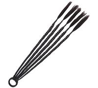 FOMIYES Peluca Con Extensión Trenzada De Caballo Sintética Para Mujeres Para Todas Las Ocasiones