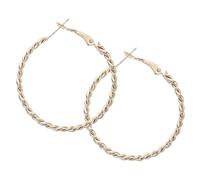 FOMIYES Pendientes En Círculo Earrings Pendientes Para Mujeres Pendiente De Aro Grande Aretes Aretes Colgantes De Aro Joyería Del Oído Dorado Aguja De Plata