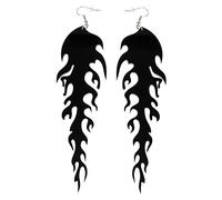 FOMIYES Pendientes Mujer Colgantes Largos Acrílico Transparente Diseño Joyas Elegantes para Pendientes Únicos