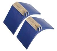 FOMIYES Percha de Madera Multifuncional para Palomas y Mascotas Pequeñas, Soporte Azul 2piezas Adecuado para Entrenamiento y Descanso en Jaulas