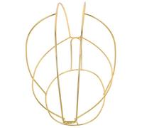 FOMIYES Perchero Metálico para Sombreros Chino Clásico Marco Romboidal Estable de Metal Retro Accesorio para Manualidades DIY y Decoración Vintage Soporte Compacto para Gorras Hechas a