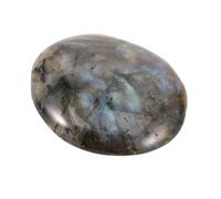 FOMIYES Piedra De Luz De Luna Gris Cristal Labradorita Pulida De Piedra Natural Para Equilibrar Chakras Meditación y Prácticas De Yoga