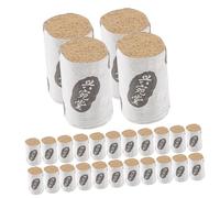 FOMIYES Pilares de Moxa Portátiles 54 Unidades 1,8x3,6 Cm sin Humo Pura Artemisa Moxibustión para Terapia Corporal Tradicional Hogar Cuidado Salud