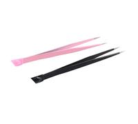 FOMIYES Pinzas Adhesivas Para Manicura 2 Piezas Tamaño Compacto Herramienta De Prensado Doble Punta Para Decoración De Uñas Uso Profesional y Personal Kit De Uñas