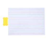 FOMIYES Pizarra Blanca Borrable en Seco Pequeña Multifuncional para Escritura y Aprendizaje Tablero de Escritura Educativo Portátil para Oficina y Aula 1 Pieza Compacta y Ligera